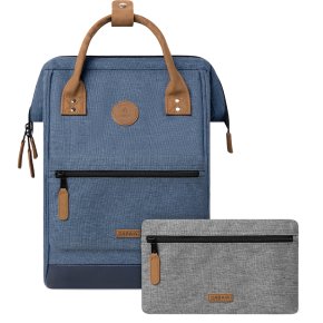 CABAIA Adventurer M Paris Rucksack blue melanged